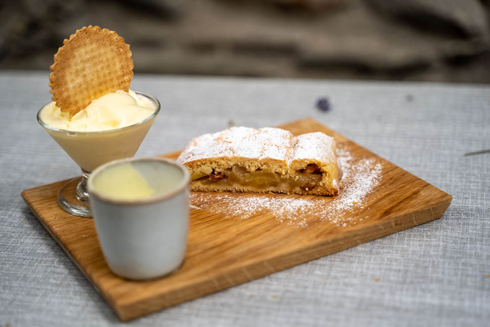 Strudel con gelato di Tina Marcelli