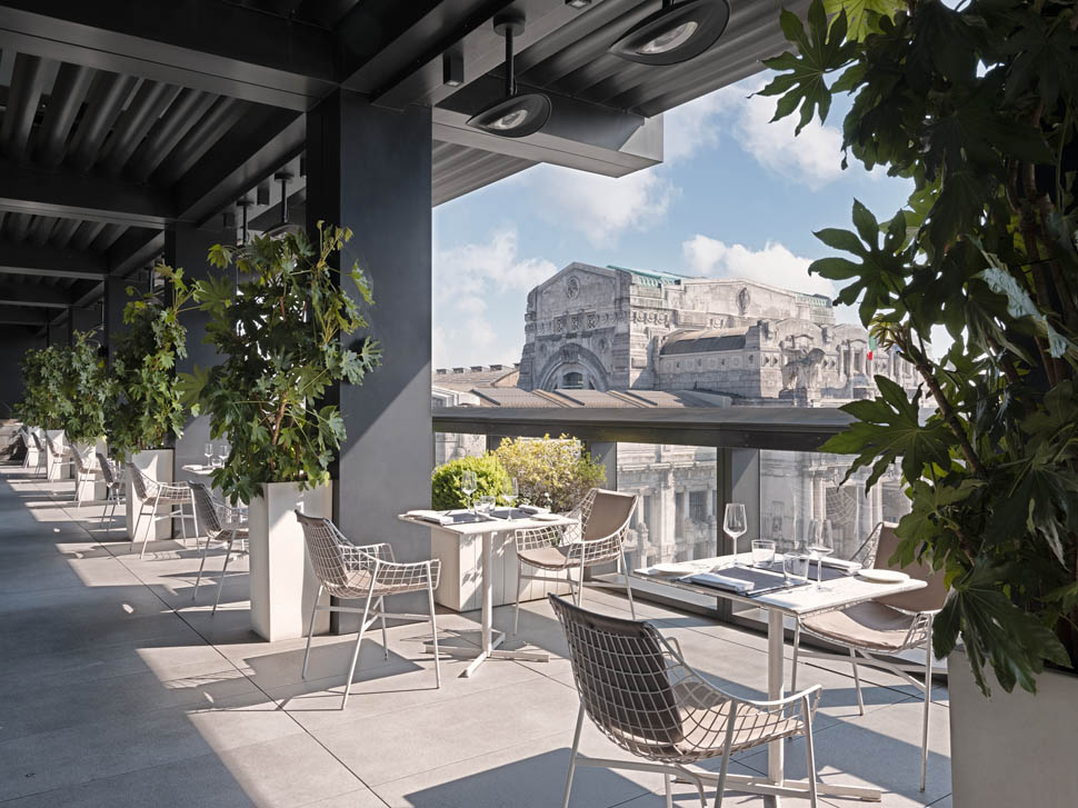 Terrazza Gallia rooftop bar 1