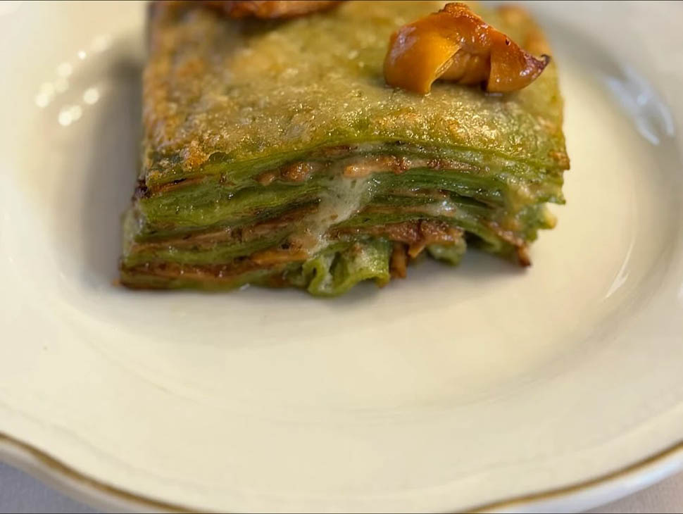 Trattoria da Amerigo lasagna