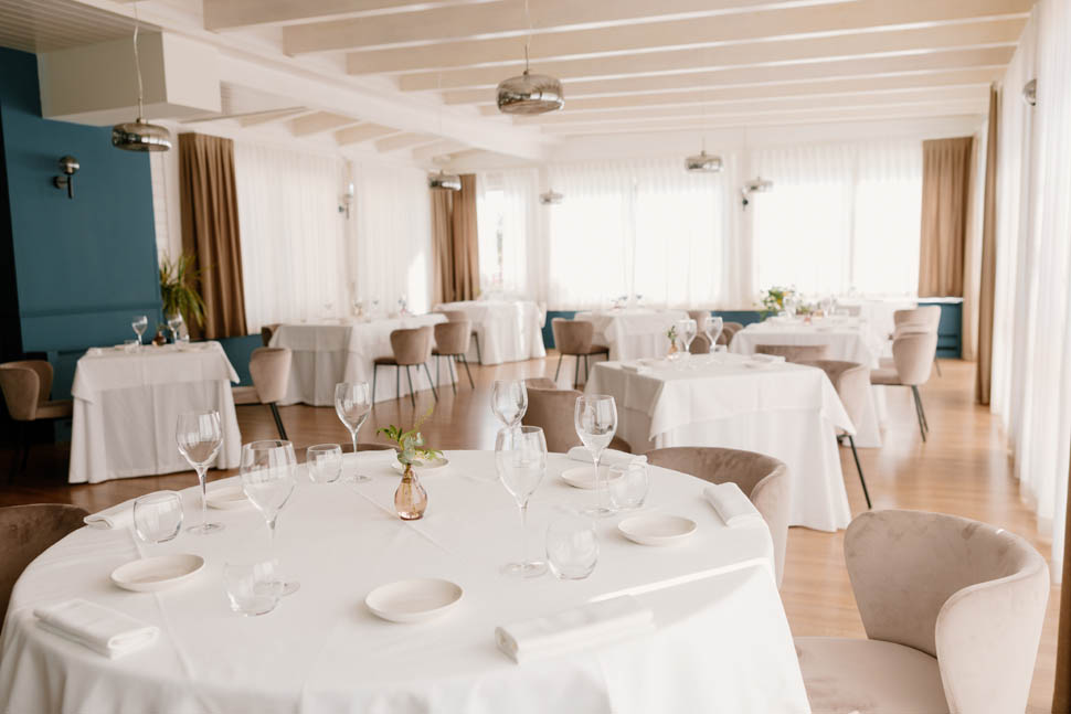 Una veduta della sala