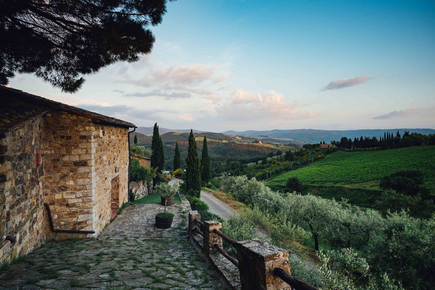 Vecchie terre di Montefili paesaggio