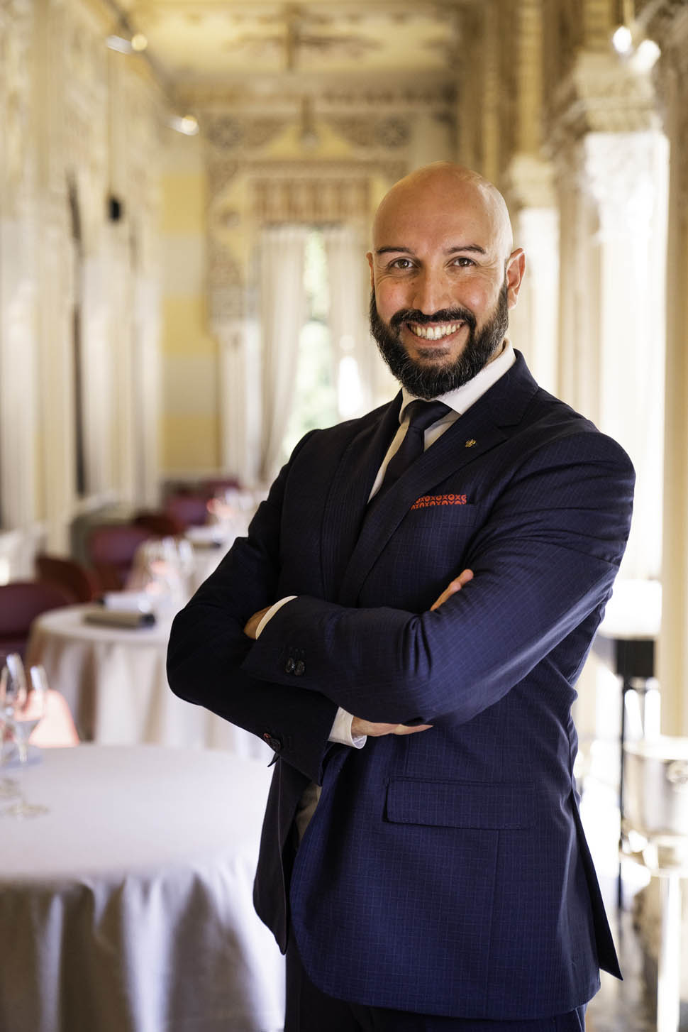 Villa Crespi Massimo Raugi restaurant manager