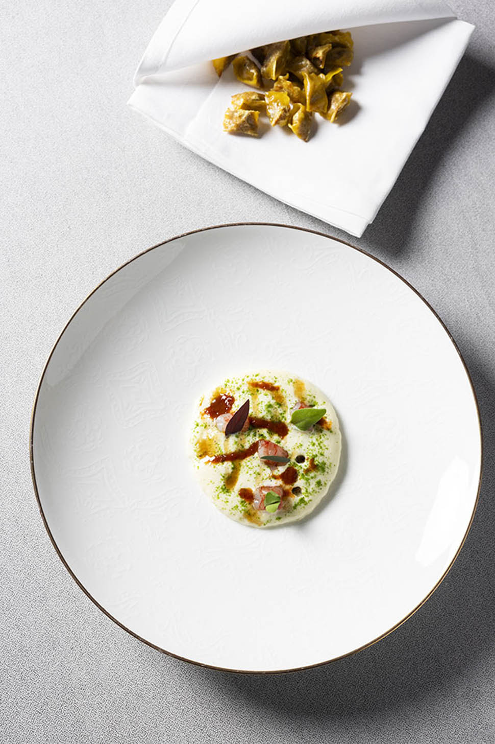 Villa Crespi Plin di agnello al carbone 1