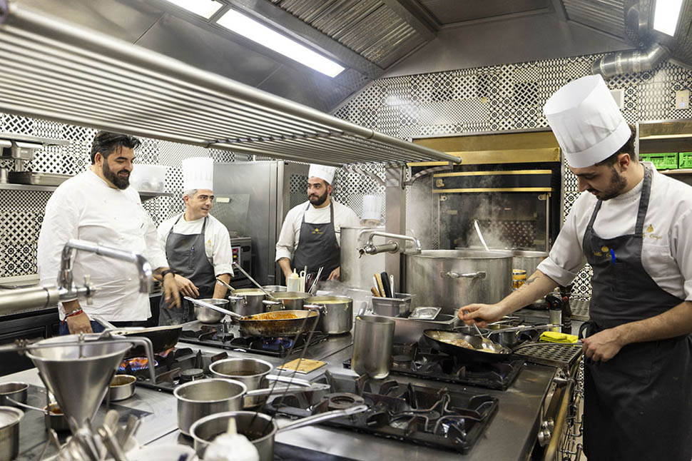 Villa Crespi cucina e brigata 7