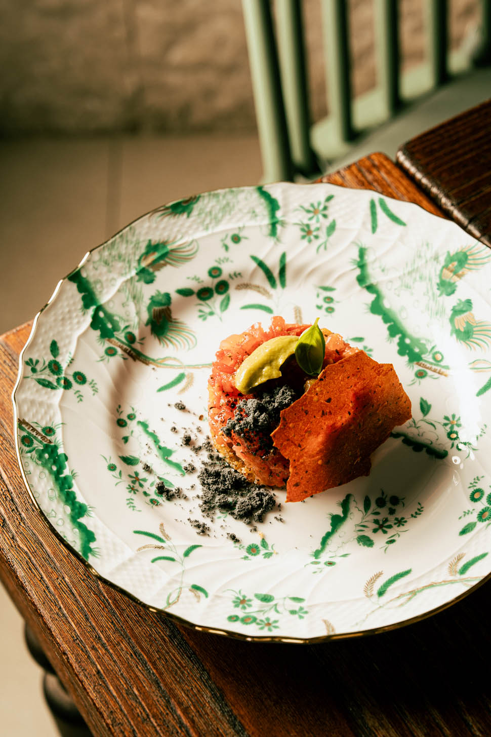 antipasto tartare di pomodoro