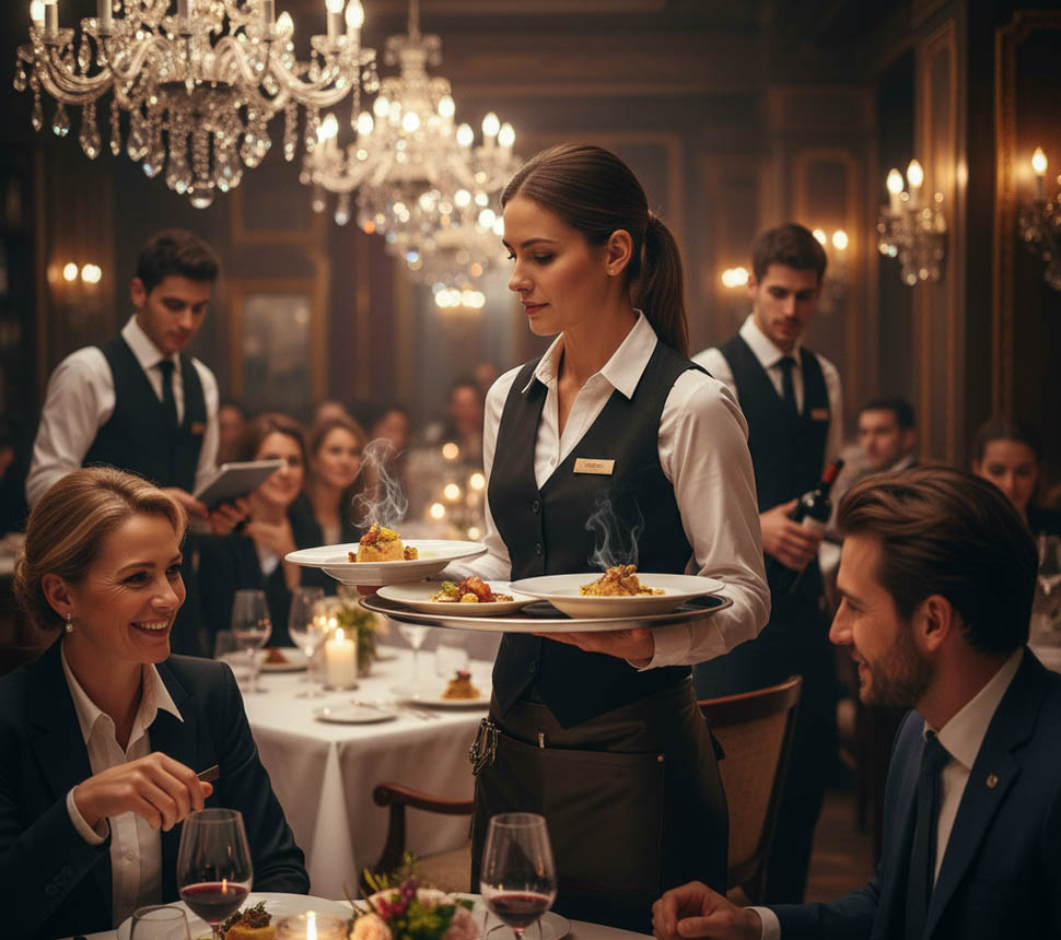 camerieri al ristorante gemini 2