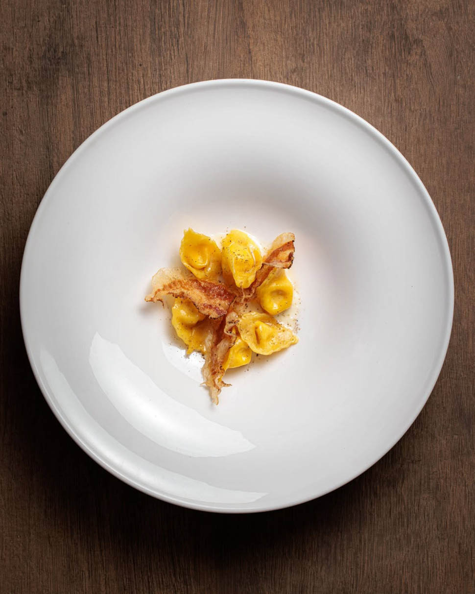 contempo raviolo carbonara