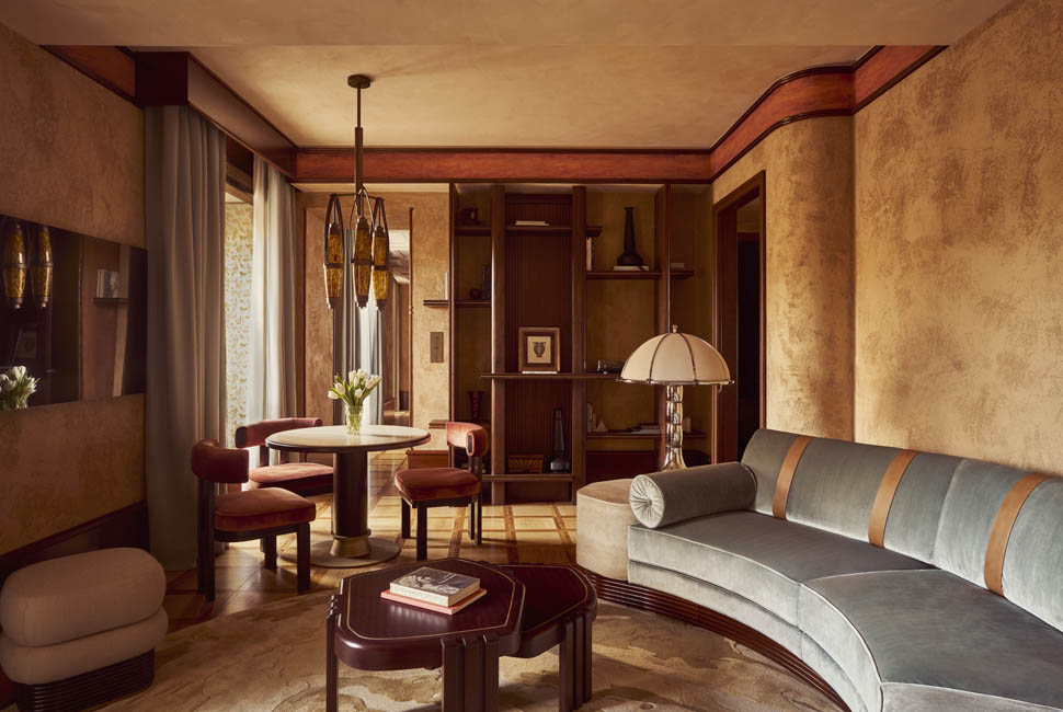 credits Alexandre Tabaste Suite Living Room Orient Express La Minerva