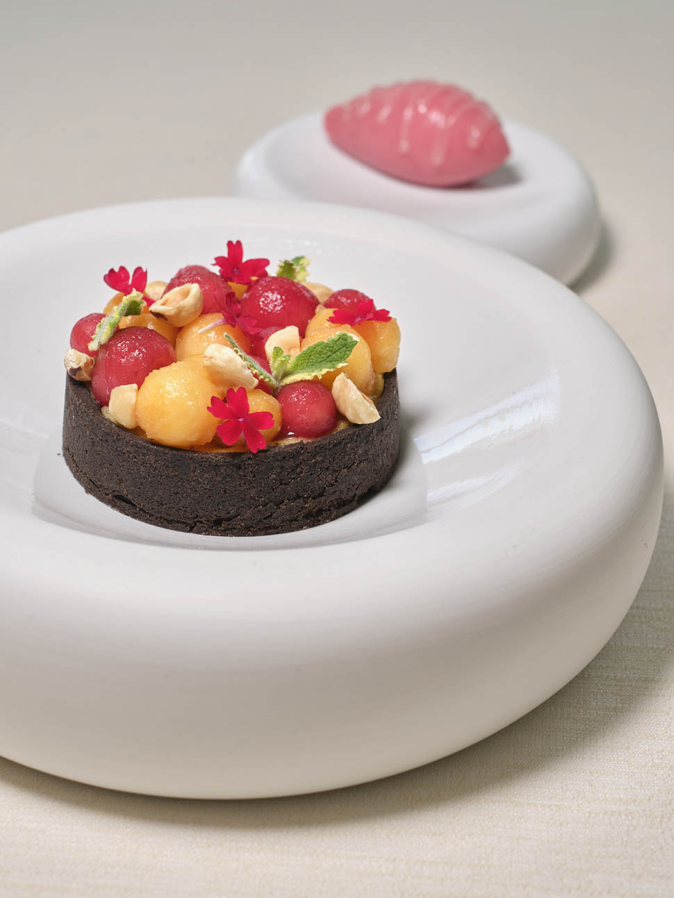 dario fisichella Pesca nocciola e cacao nero