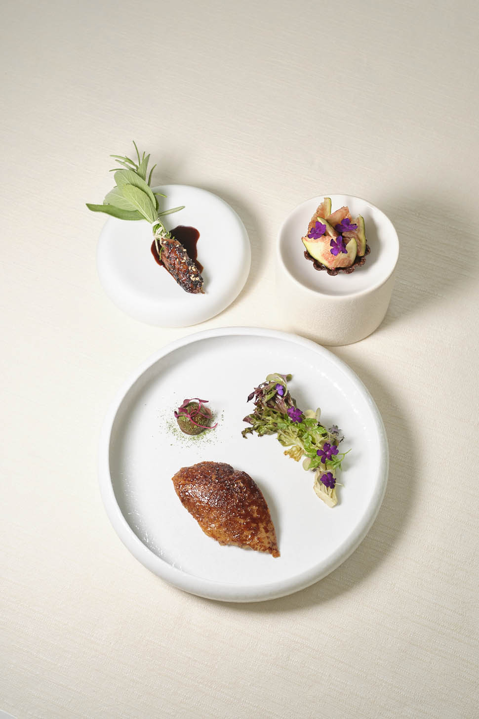 dario fisichella Piccione salanova alla brace e fichi