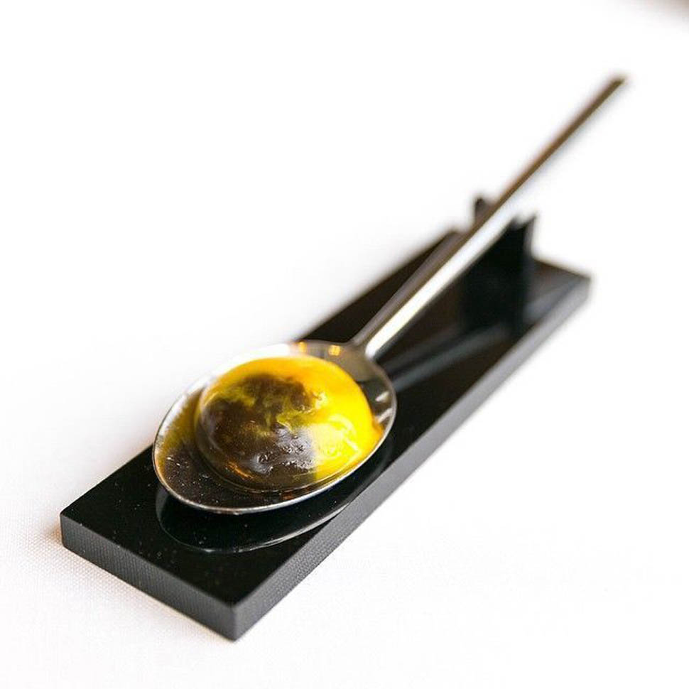 eneko atxa azurmendi Huevo trufado cocinado a la inversa 1