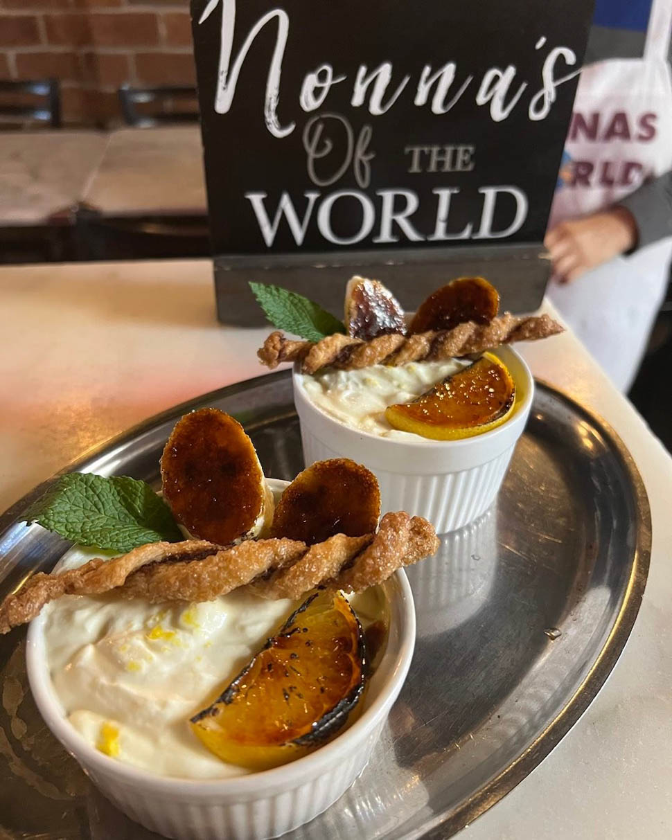 enoteca maria NY creme brulee