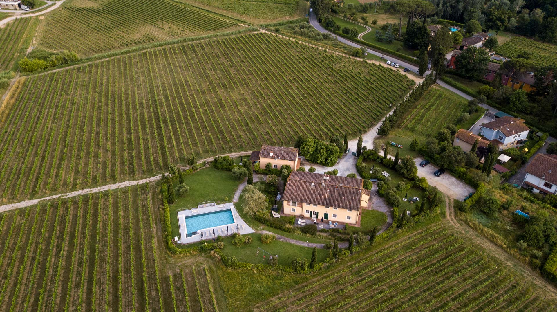 fattoria sardi vista aerea