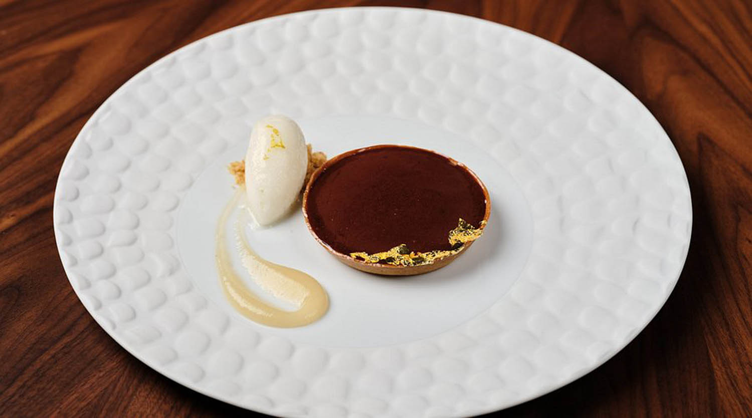 fine tarte au chocolat