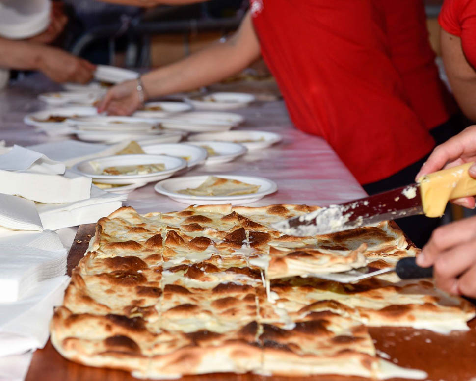 focaccia recco La festa della focaccia di recco