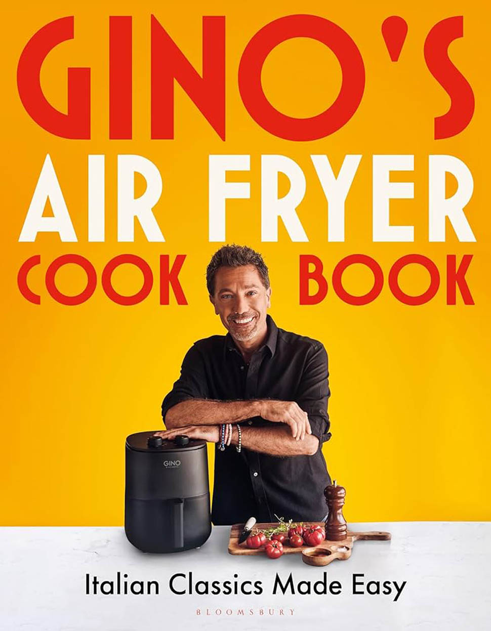 gino d acampo libro friggitrice ad aria