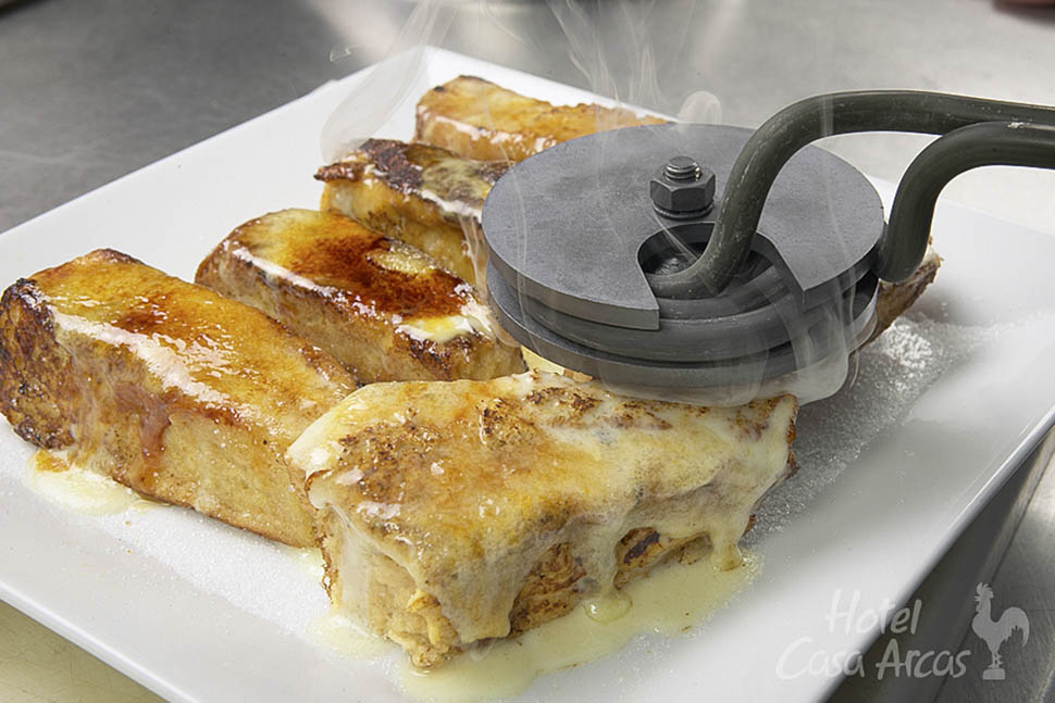hotel restaurante casa arcas valle benasque gastronomia postre torrija 13 1920