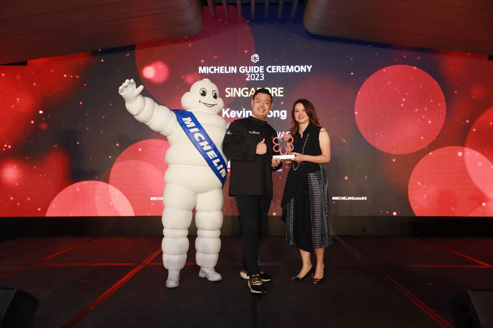 kevin wong premiazione Michelin