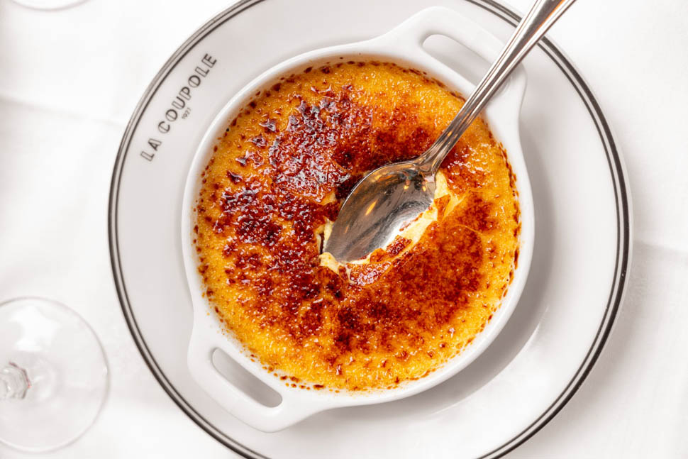 la coupole creme brulee