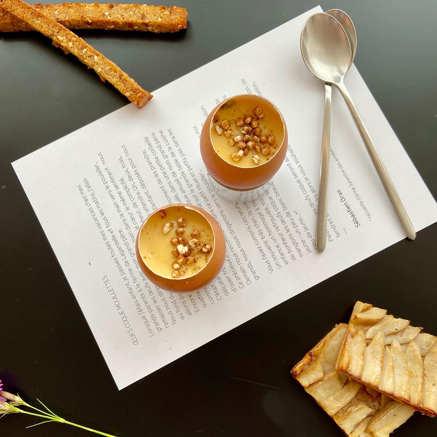 oeuf coque michel bras official photo 4