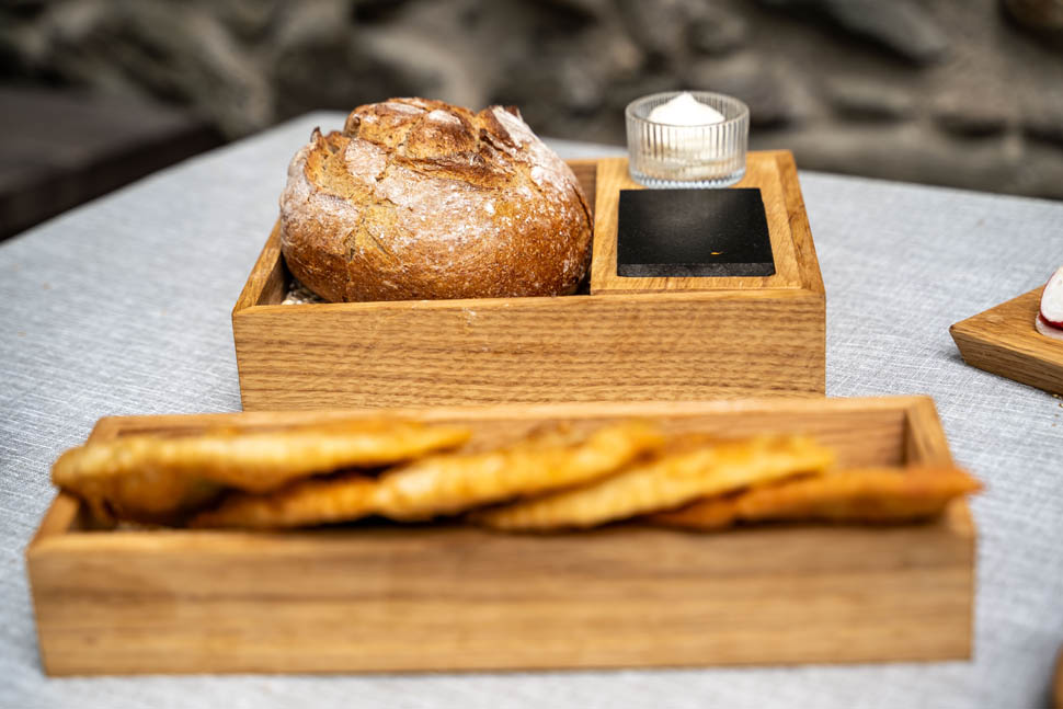 pane caldo e burro montato bistrot di Tina Marcelli