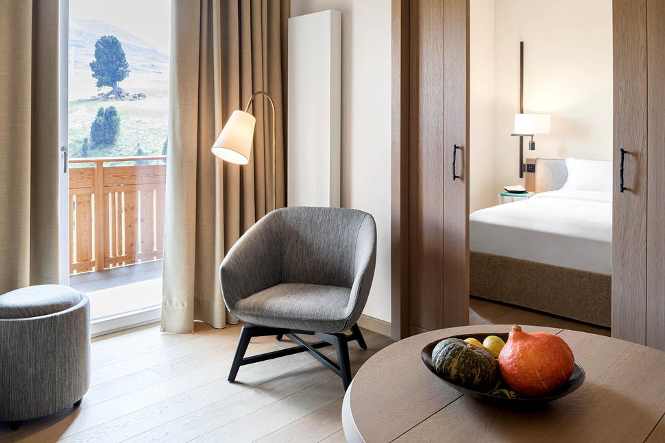 paradiso pure living Hotel Room 1