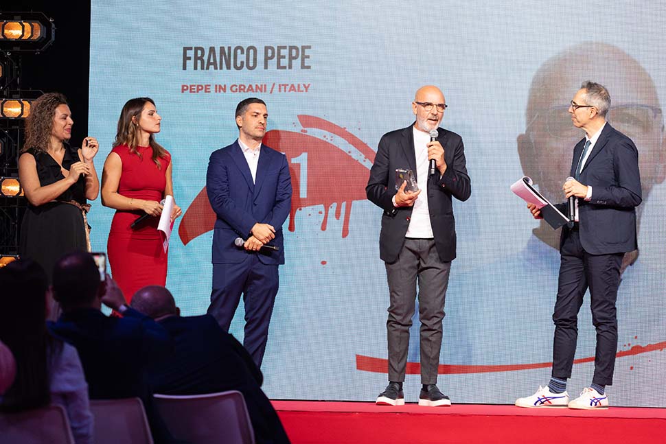 premiazione The Best Pizza Awards Franco Pepe PS