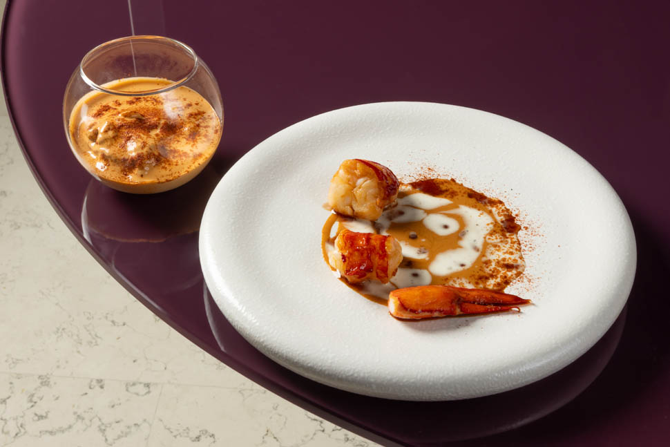 ristorante terra cagliari Assoluto di Astice cocco paprika 7