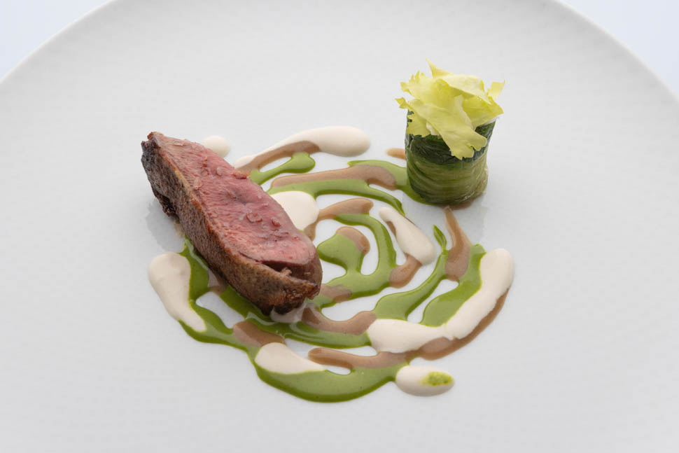 ristorante terra cagliari PICCIONE scarola fragole fermentate 01w