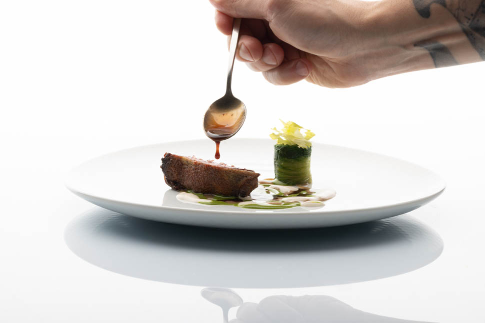 ristorante terra cagliari PICCIONE scarola fragole fermentate 06w