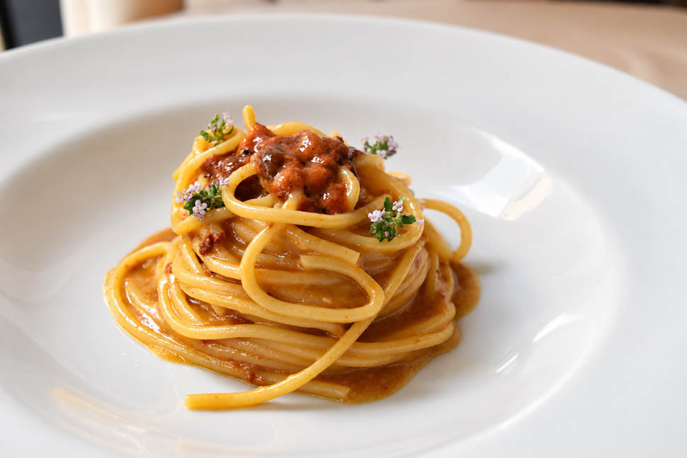 sandalia pasta ritoccata