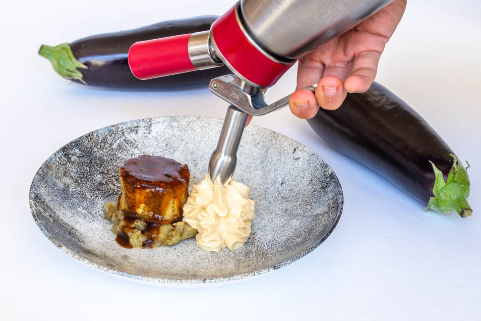 sissi melanzana e foe gras