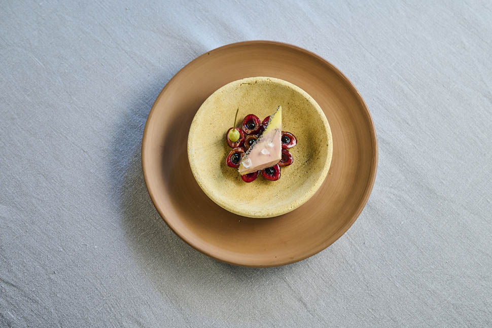 taubenkobel1 Leithaberg sour cherry goose liver poppy seeds