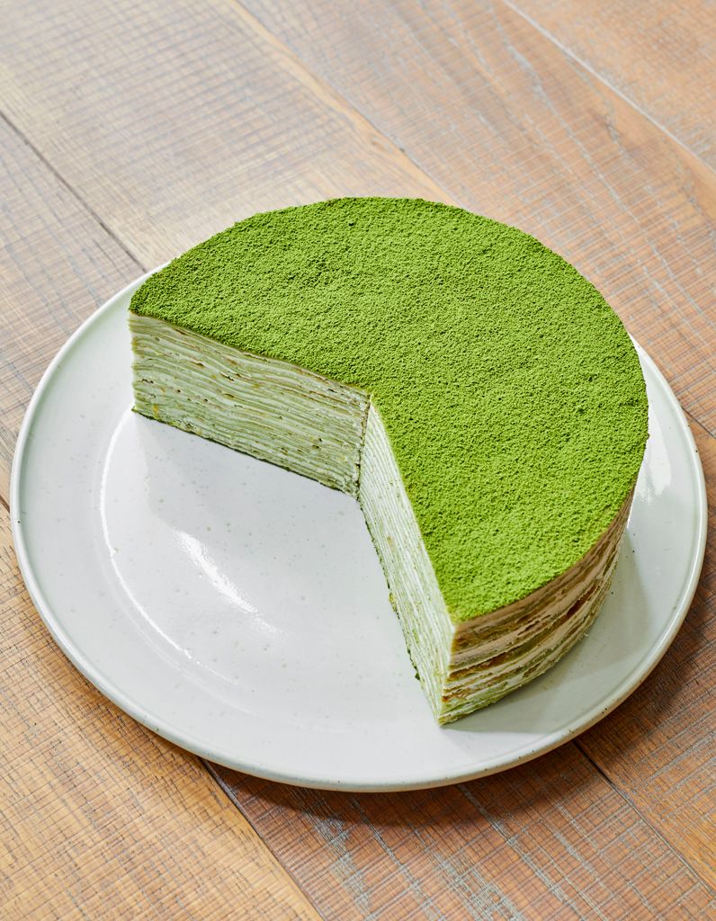 torta di crepes al matcha helene darroze 2