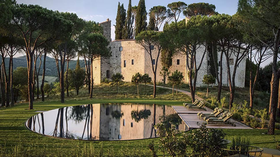 tre chiavi michelin castello di reschio