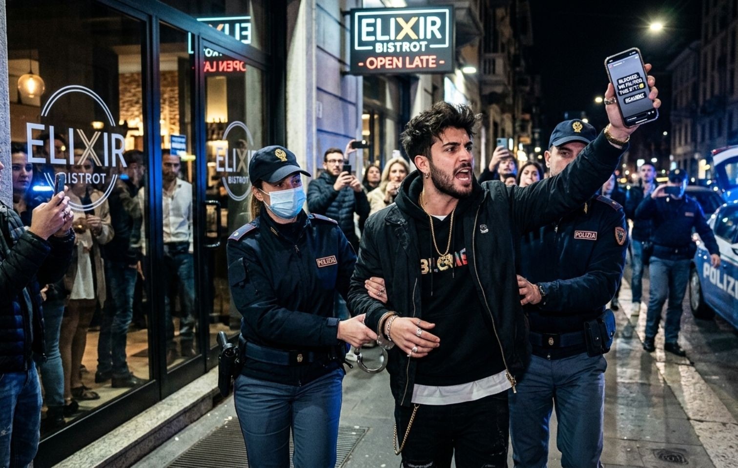 Nuova copertina influencer arrestato