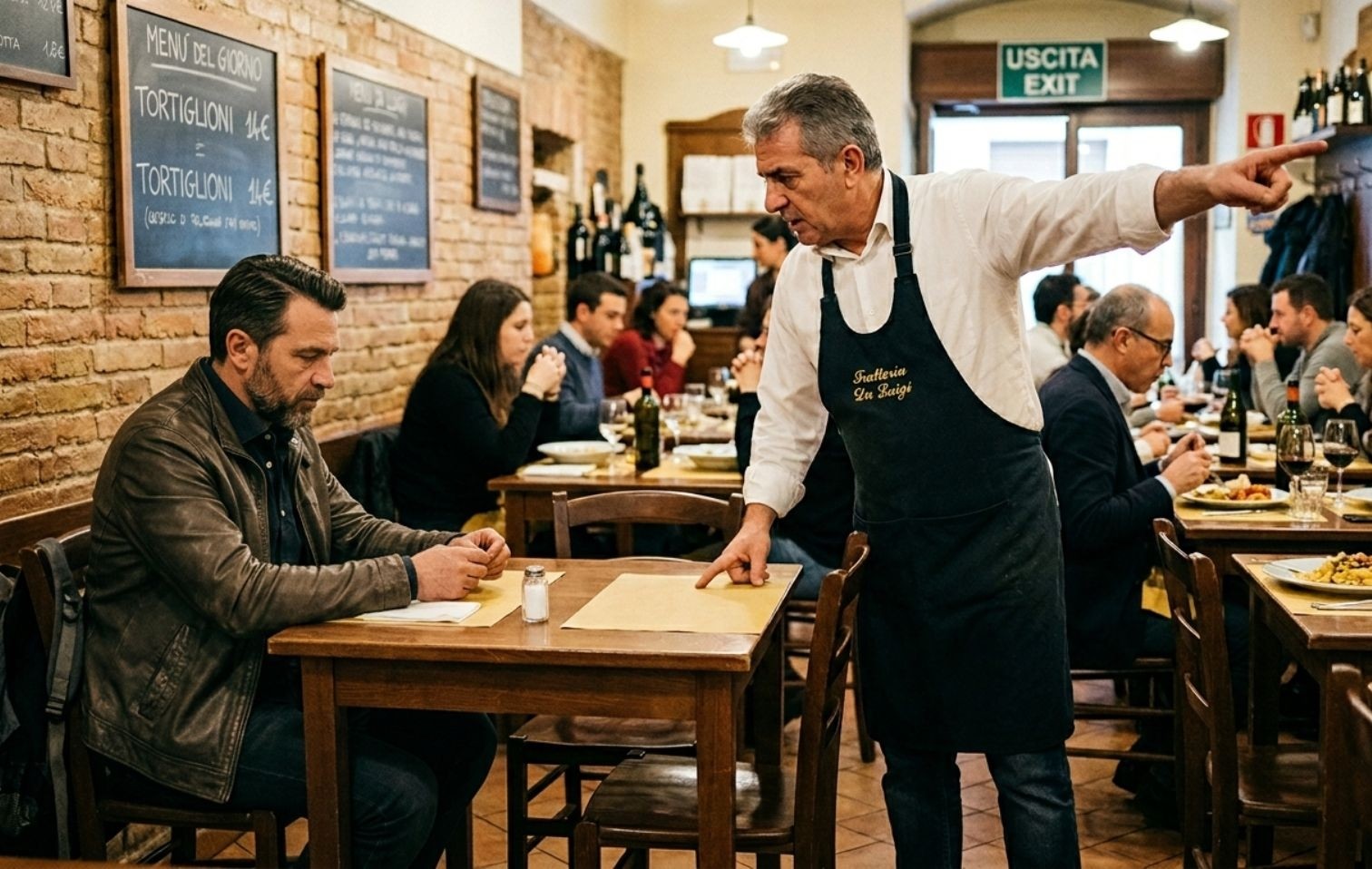 copertina cliente che non consuma cacciato dal locale