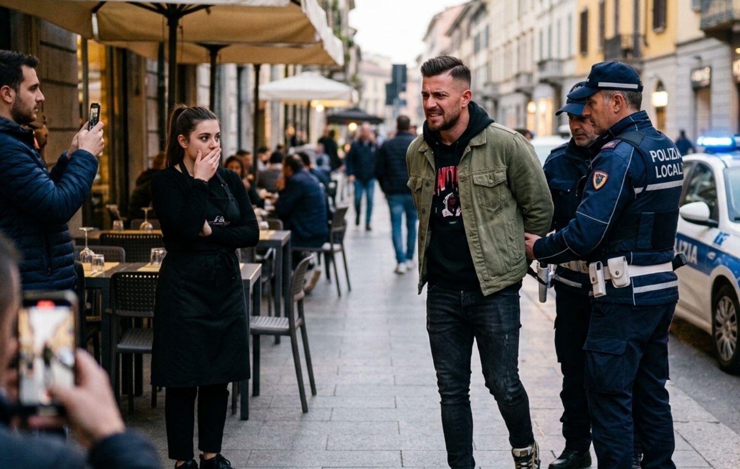 copertina influencer arrestato