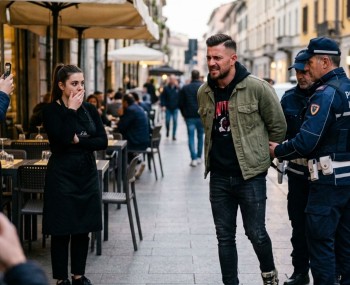 copertina influencer arrestato