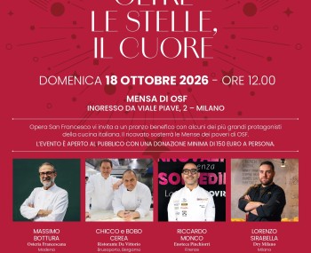 18 ottobre Grandi Cuochi all Opera