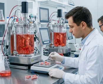 copertina carne coltivata