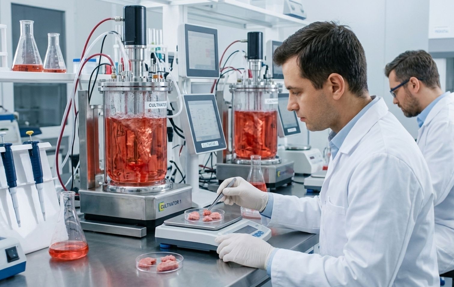 copertina carne coltivata