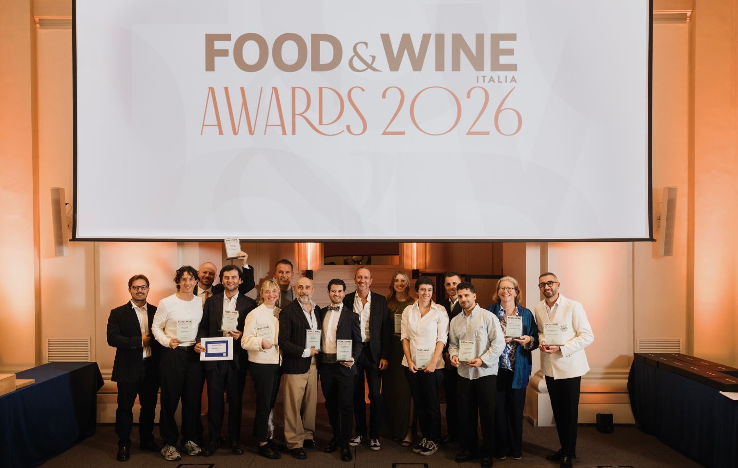 Food&Wine Italia Awards 2026: da Anthony Genovese a Mattia Pecis, i premi speciali della settima edizione