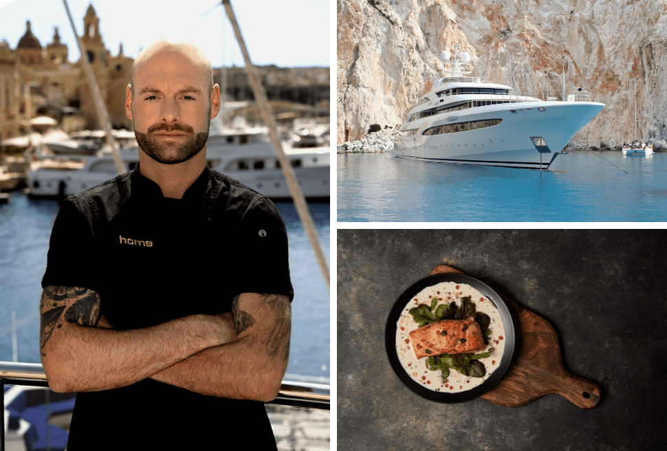 copertina chef yacht