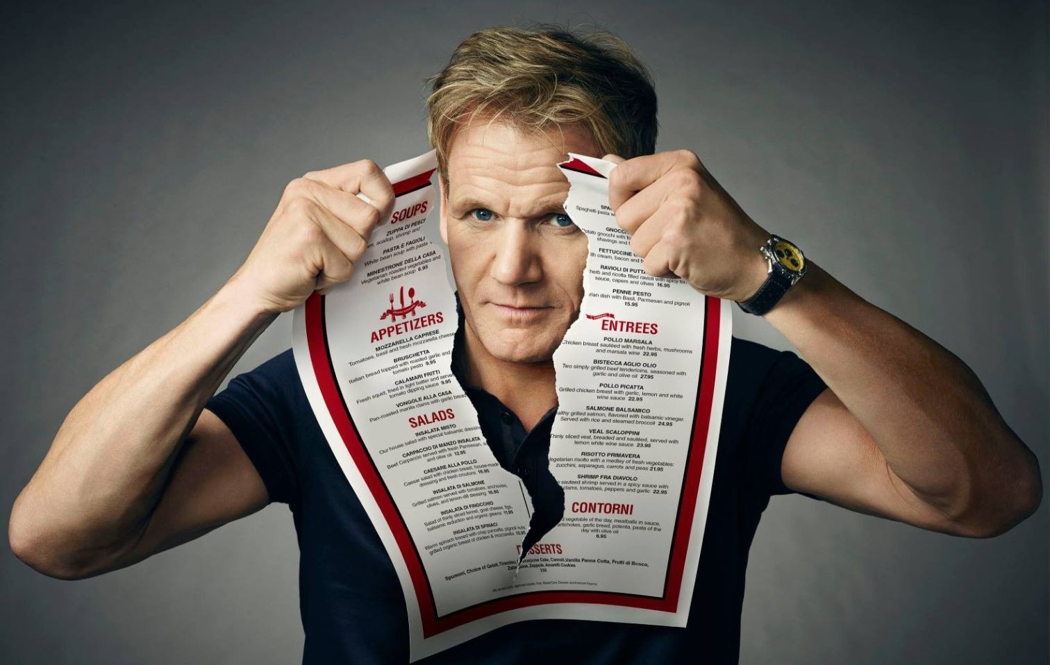 Copertina Kitchen Nightmares Gordon Ramsay