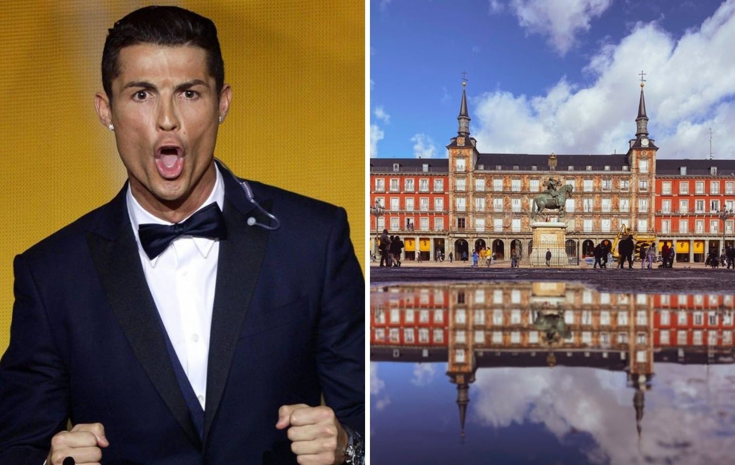 copertina cristiano ronaldo hotel