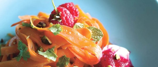 Jose Andres vegetable spaghetti Sang An