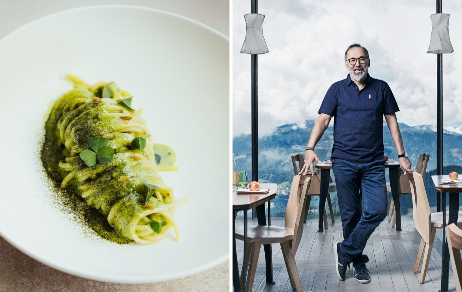 copertina cucina green montagna