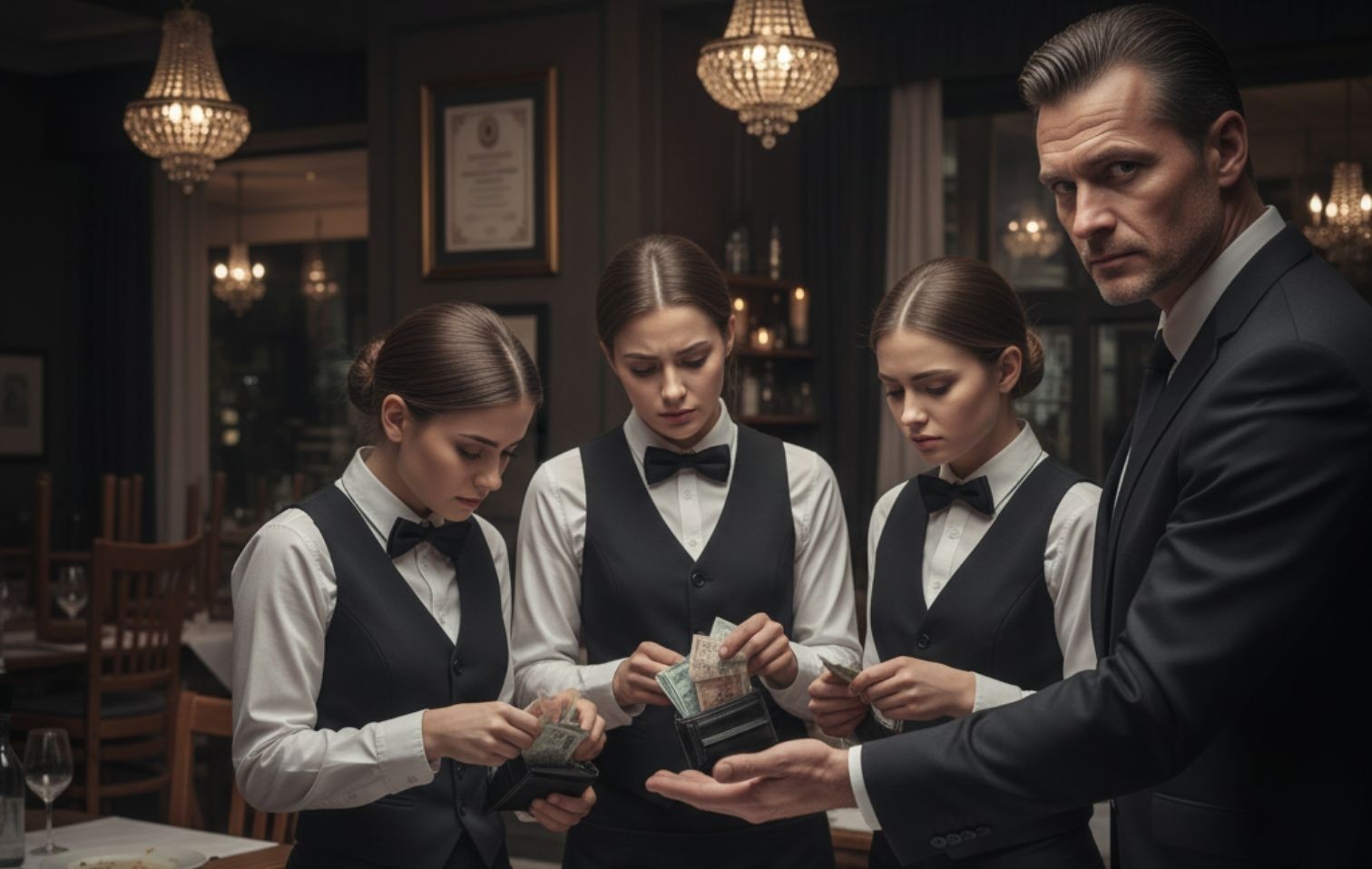 camerieri al ristorante gemini 1