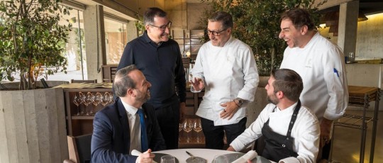 Restaurant Fontane David Borrat team